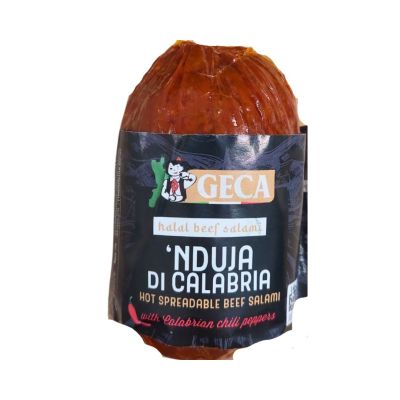 100% wołowa Nduja di Calabria Halal ok. 210g - Geca