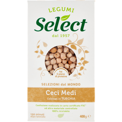 Ciecierzyca ceci Medi 400g - Legumi Select