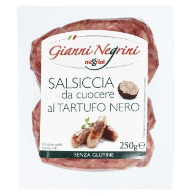 Kiełbasa salsiccia grill al tartufo nero 250g - Gianni Negrini