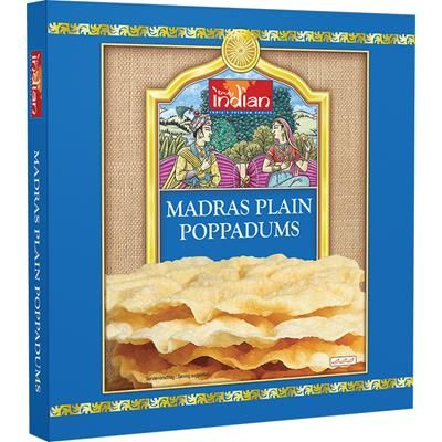 Naleśniki Indyjskie Pappadums Madras 112g - Truly Indian