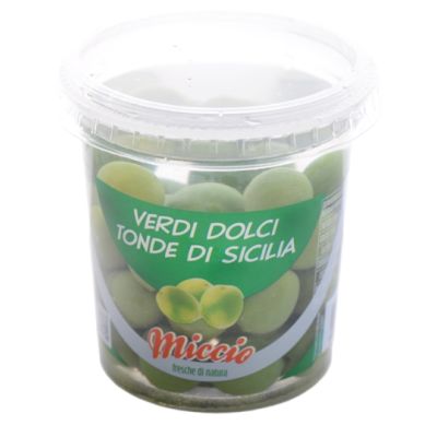 Oliwki zielone Olive Verdi Giganti Grecia 200g - Miccio