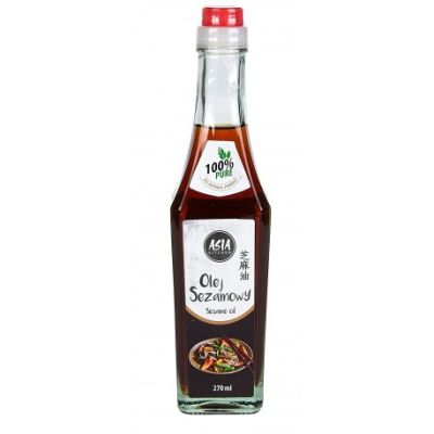 Olej sezamowy 100% 270ml  - Asia Kitchen