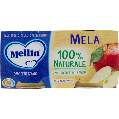 Omogeneizzato Mela 100gr x 2 opk - Mellin