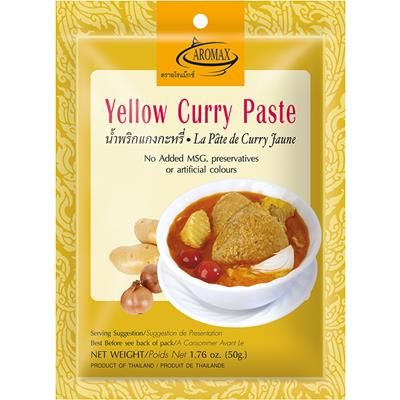 Pasta curry żółta 50g - Aromax