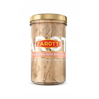 Filety z makreli w oliwie z oliwek 250g - Zarotti Sgombro Filetti