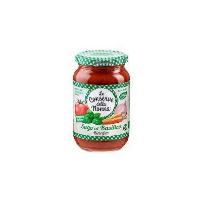 Sos Sugo al Basilico BIO 350g - Conserve della Nonna