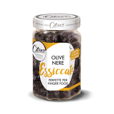 Oliwki czarne Olive Nere Essiccate 190g - Citres