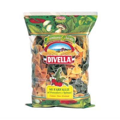 Makaron Farfalle Tricolore 500g - Divella Ekskluzywna Kolekcja