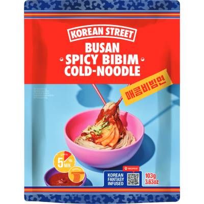 Danie instant Busan Spicy Bibim Cold Noodle 162,5g - Korean Street