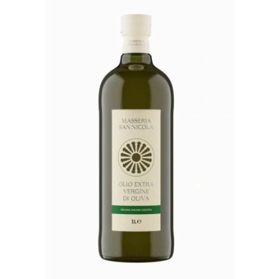 Oliwa z oliwek Olio Extra Vergine di Oliva Classico 1l Masseria San Nicola - Schroniko Bukowina