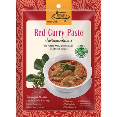 Pasta curry czerwona 50g - Aromax