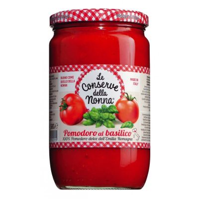 Sos pomidorowy z bazylią Pomodoro e Basilico 680g - Conserve della Nonna