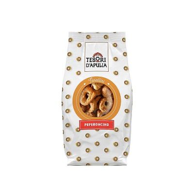 Tarallini al Peperoncino 200g - Tesori d'Apulia