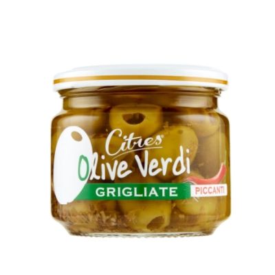 Oliwki w zalewie Olive Verdi Piccanti Grigliate 230g - Citres