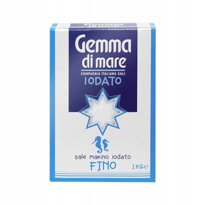 Sól Morska Drobnoziarnista Gemma Di Mare 1kg - Fino