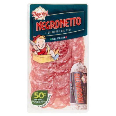 Salami Negronetto Affettato w plastrach 75g - Negroni