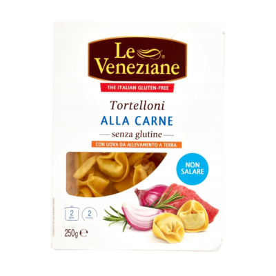 Bezglutenowe tortellini z mięsem - Le Veneziane 250 g