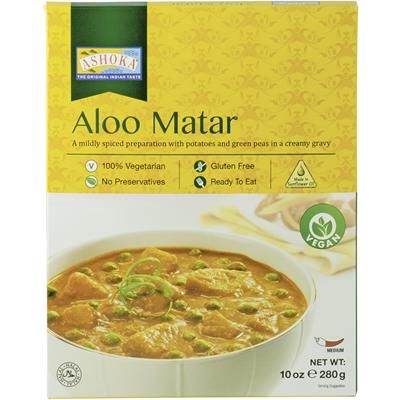 Danie gotowe Aloo Matar 280g - Ashoka