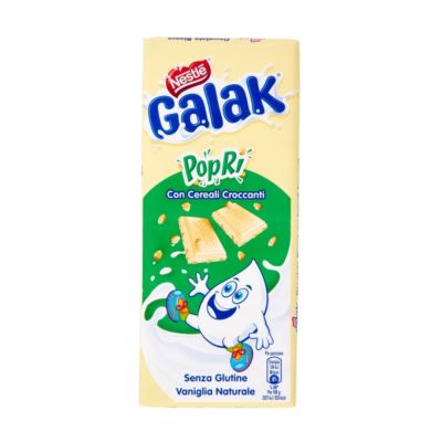 Biała czekolada z wanilią i zbożowymi chrupkami Galak - Nestle