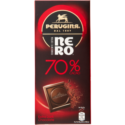 Czekolada Fondente Extra Nero 70% Cacao 85g - Perugina