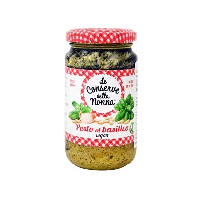 Pesto al Basilico Vegan 190g - Conserve della Nonna