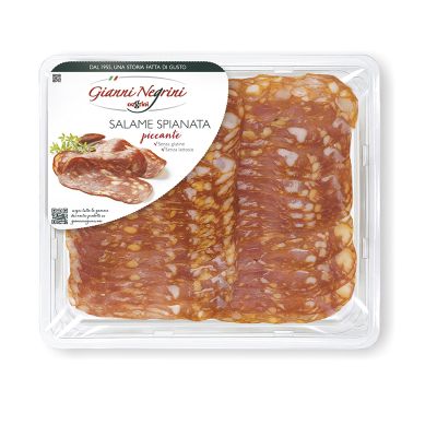 Salami Spianata piccante 80g krojone - Gianni Negrini