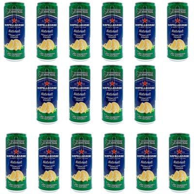 Lemoniada San Pellegrino gazowana pomarańczowa Aranciata Amara 16x330ml