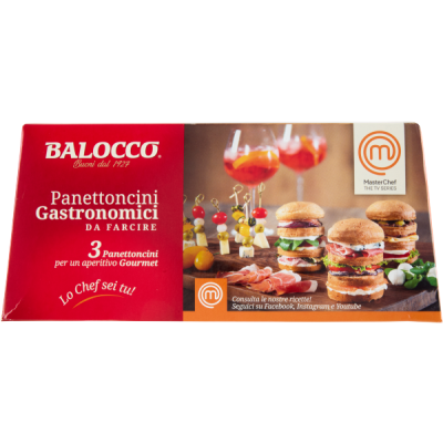 Bułki Panettoncini Gastronomici da Farcire 3x80g - Balocco