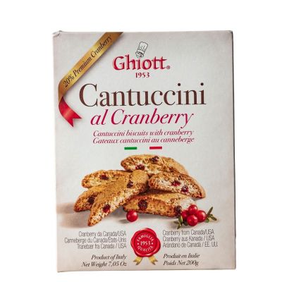 Ghiott cantuccini żurawinowe