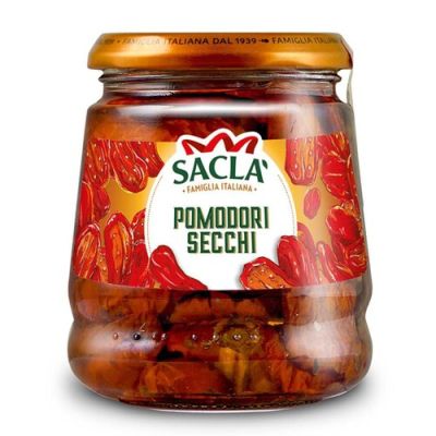 Pomidory suszone w słońcu w oleju słonecznikowym 280G - Sacla