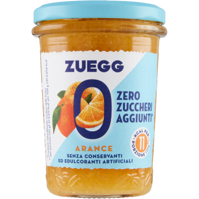 Konfitura z pomarańczy bez cukru Zero Zuccheri Arance 220g - Zuegg