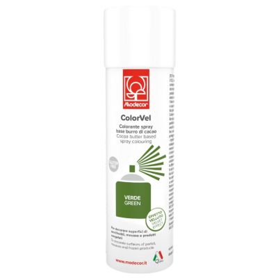 zamsz zielony Barwnik spożywczy Colorvel Spray Vell.250ml Verde - Modecor