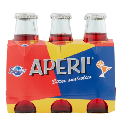 Napój aperitiv do drinków Aperi Bitter Analcolico 3x200ml - Spumador