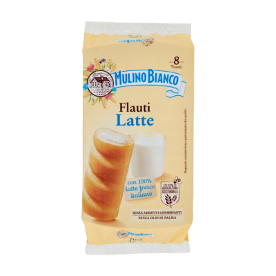Ciasteczka Flauti Latte - Mulino Bianco 280 g