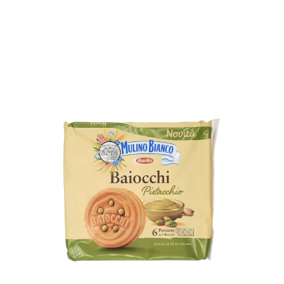 Ciasteczka z kremem pistacjowym - Mulino Bianco