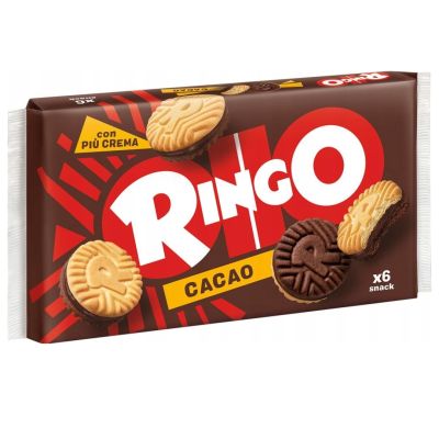 Włoskie ciasteczka z kakaowym kremem - Ringo