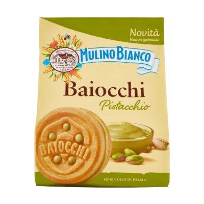 Ciastka z kremem pistacjowym Baiocchi - Mulino Bianco