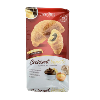 Croissant bigusto z czekoladowym nadzieniem - DalColle 225 g