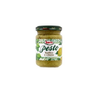 Sos Pesto z Bazylią i Limonką 135g - Berni