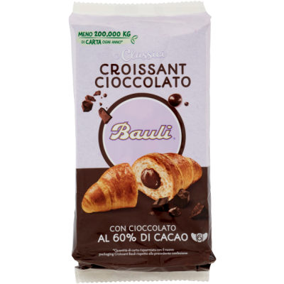 Bauli Croissant Cioccolato X6 300 Gr