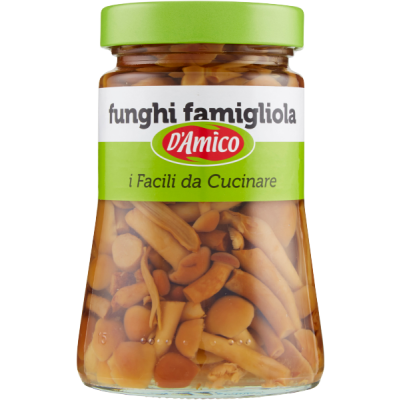 Grzyby marynowane Funghi Famigliola 470g - D'Amico