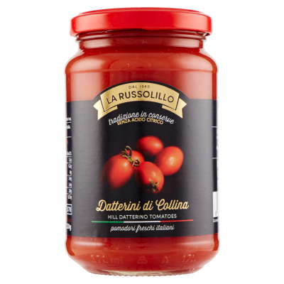 Pomidory Datterini di collina 360g - La Russolillo