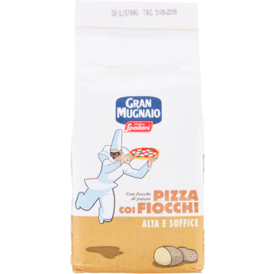 [SO] Mąka na pizze Pizza coi Fiocchi di patate 1kg - Spadoni, Uszkodzone opakowanie, ubytek 0.05kg
