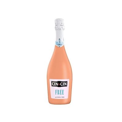 Wino musujące alcohol free ROSE 750ml - Cin Cin