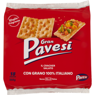 Krakersy Cracker Salati x18 560g - Pavesi