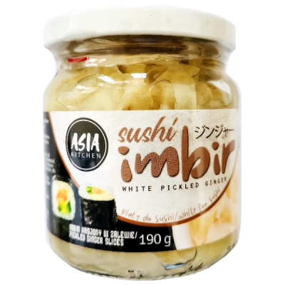 Imbir marynowany biały 190g - Asia Kitchen