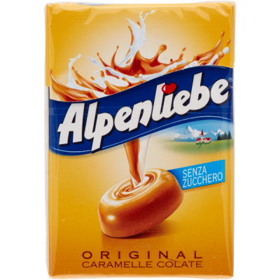 Cukierki karmelki bez cukru 49g - Alpenliebe