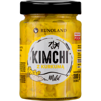 Kimchi z kurkumą Mild 300g - Runoland