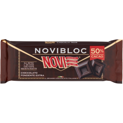 Czekolada gorzka Novibloc 50% 150g - Novi