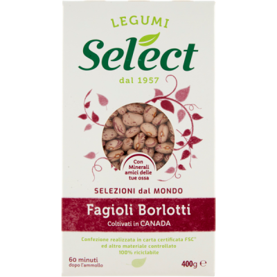 Fasola Fagioli Barlotti 400g - Legumi Select